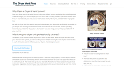 Desktop Screenshot of dryer-vent-pros.com